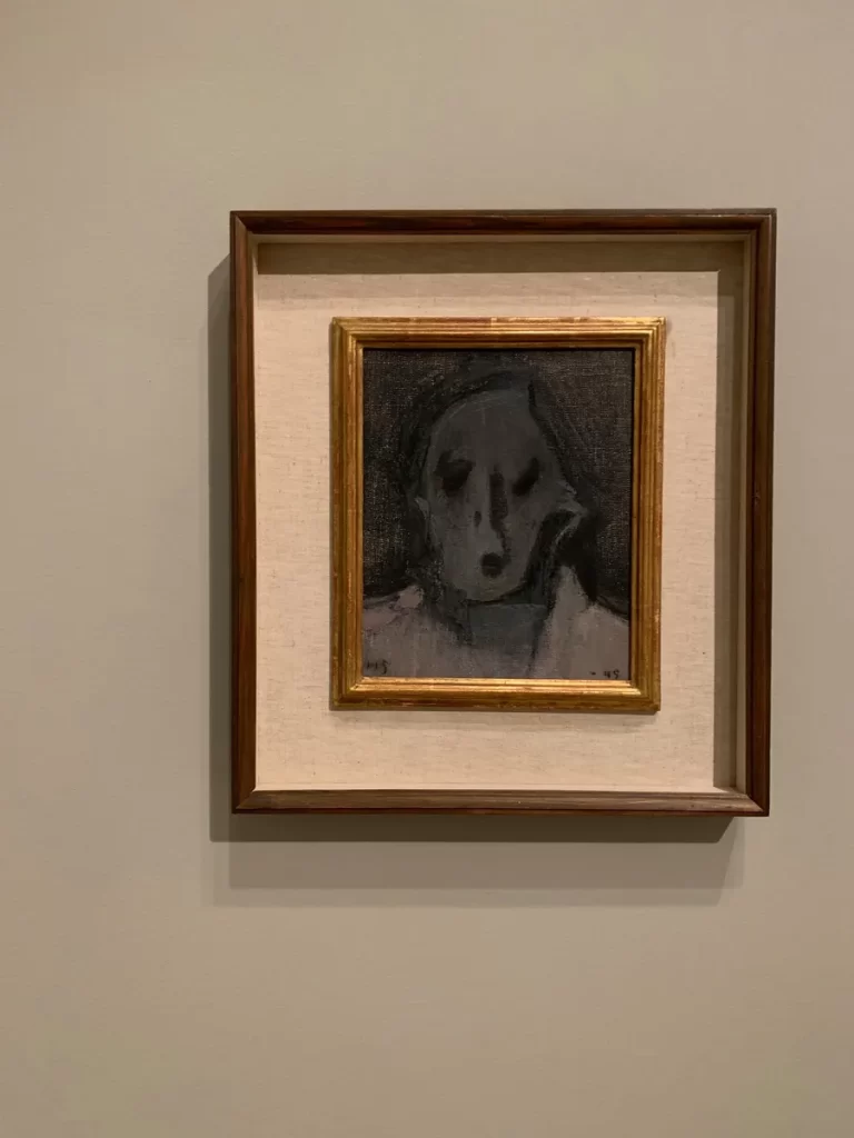 ... и незадолго до кончины Schjerfbeck, 1945 - художнице 83 года.