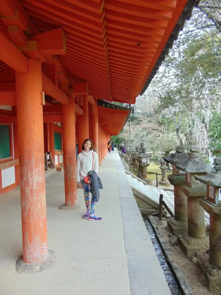 Kasuga-taisha temple, dedicated to 4 Gods who...lived here / Храм Касуга-тайша посвящен 4 богам, которые жили прямо тут.