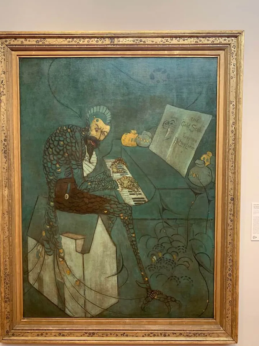 Это - один из американских колоссов Вистлер / Whistler (1834-1903). Gold Scab.