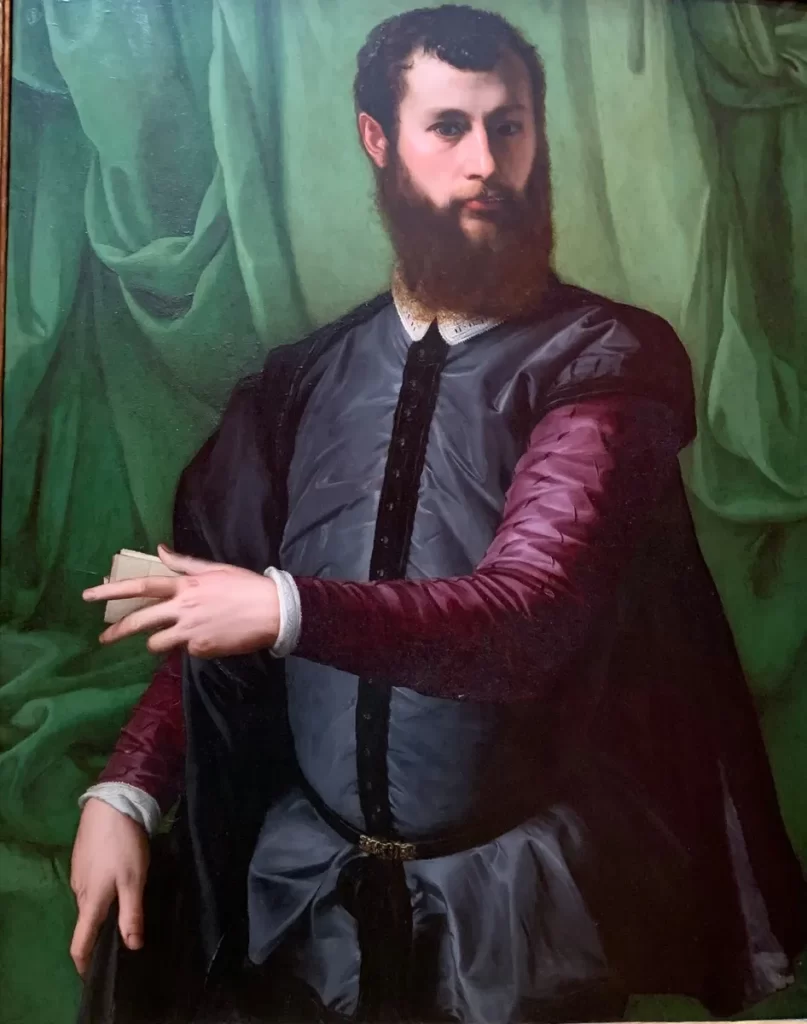 Francesco Salviati, 1510-1563 Портрет мужчины, 1548.