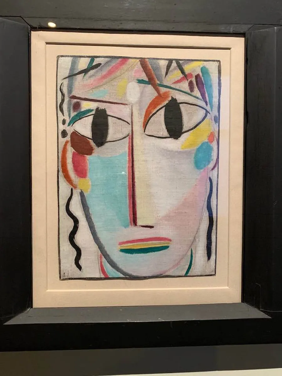 Alexei von Jawlensky, 1864-1941, Молодой Христос 1920,