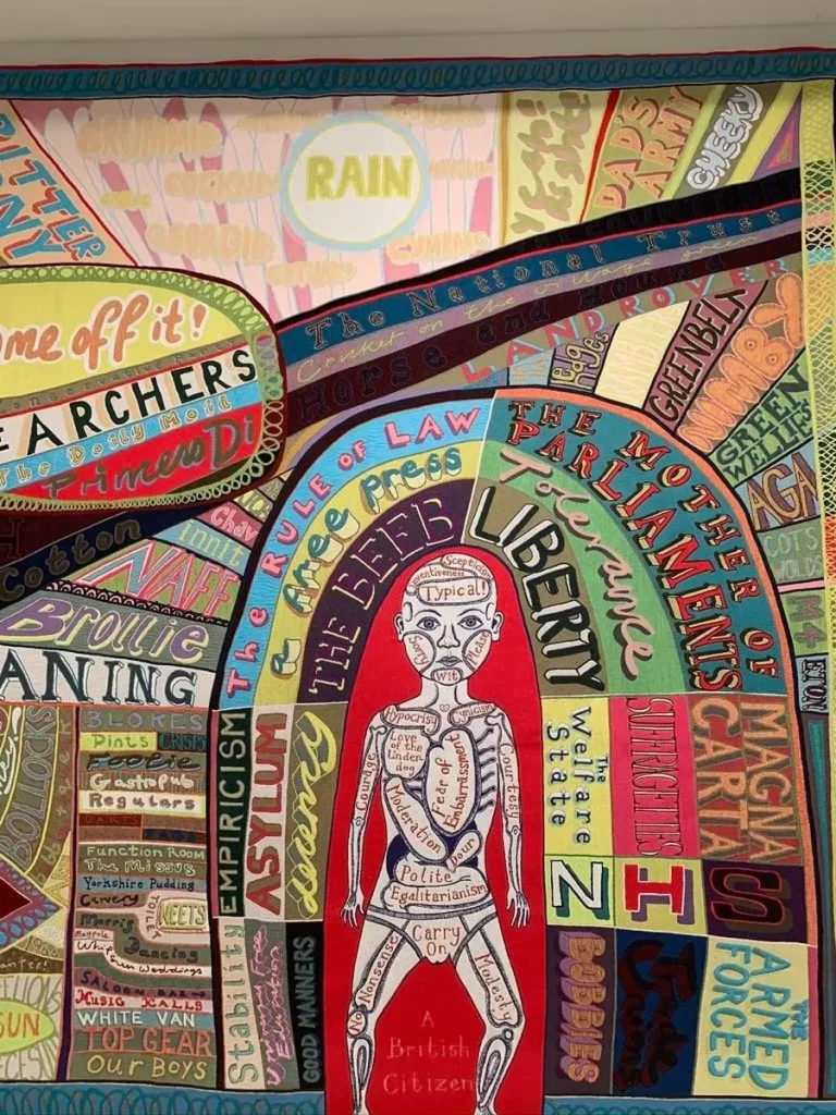 Grayson Perry крупным планом.