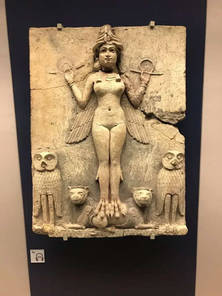 The Queen of the Night, Mesopotamia, 1792 BC. 