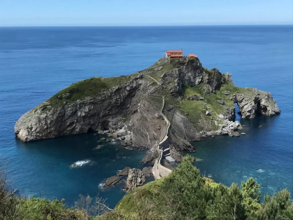 Ocean views in Vizcaia, the Basque country