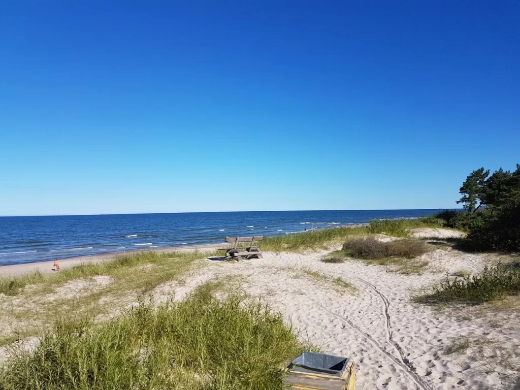 Palanga beaches. Палангский пляж. Рядом с бывшей дачей ПМ-СССР Косыгина.